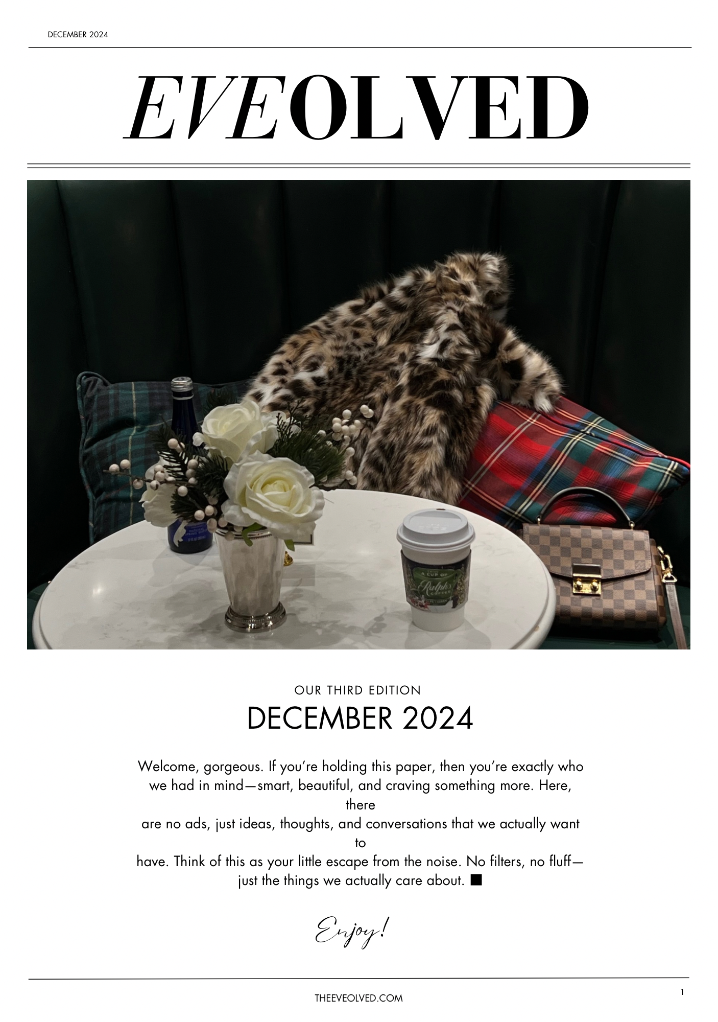One Time Purchase - December 2024